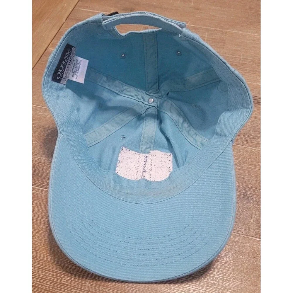 Angel Island California Blue Hat Cap Ouray Brand Adjustable Strap